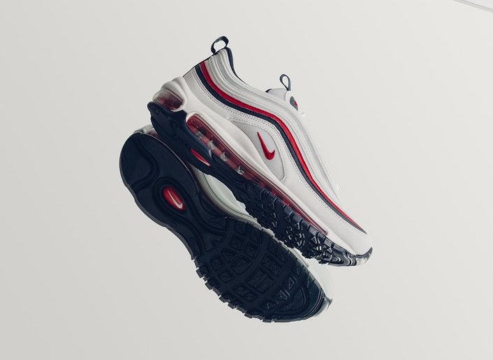 nike air max 97 red white and blue