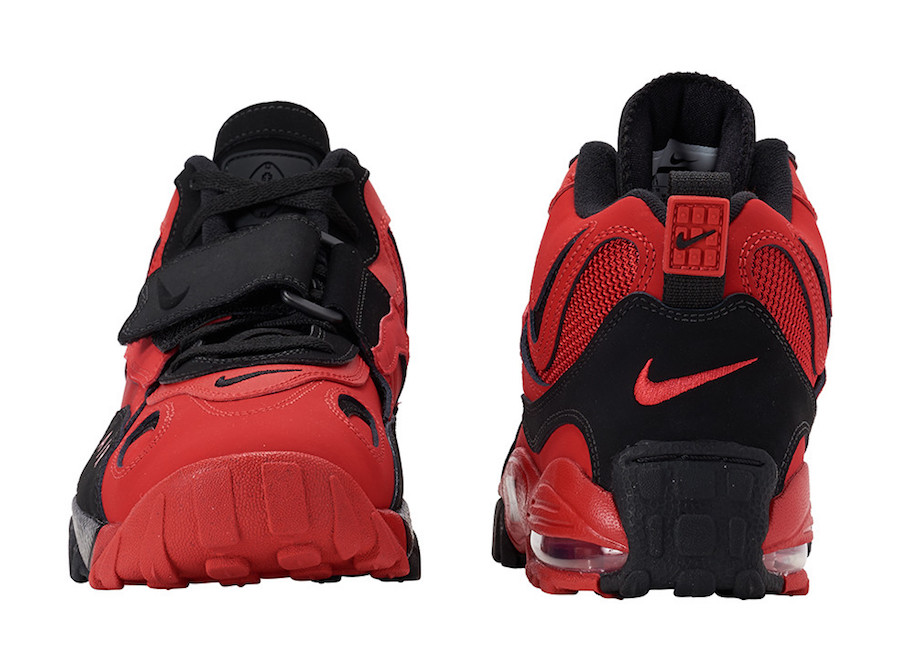 nike air max speed turf black and red