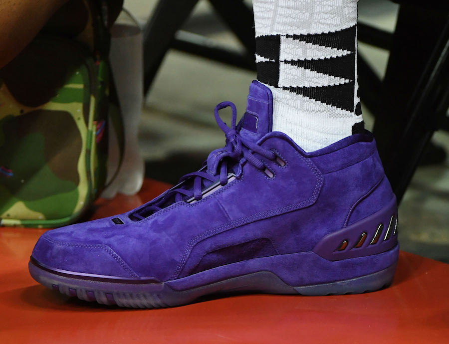 nike purple suede shoes