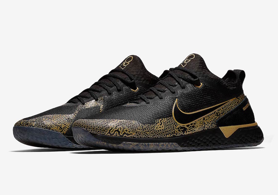 Nike FC CR7 Black Gold BV9985-007 Release Date | SneakerFiles