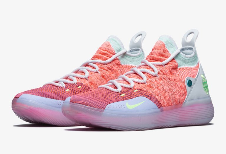 Nike KD 11 EYBL Peach Jam AO2604600 Release Date SneakerFiles