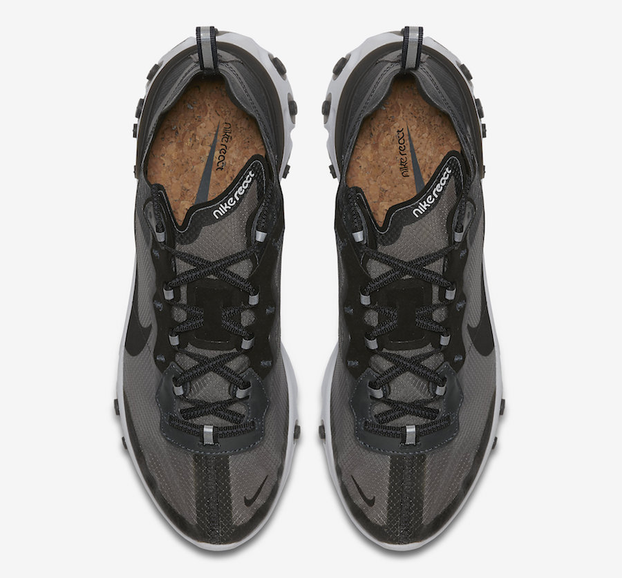 Nike React Element 87 Black White AQ1090-001 | SneakerFiles