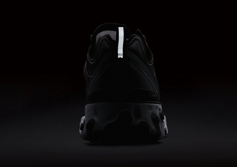 Nike React Element 87 Black White AQ1090-001