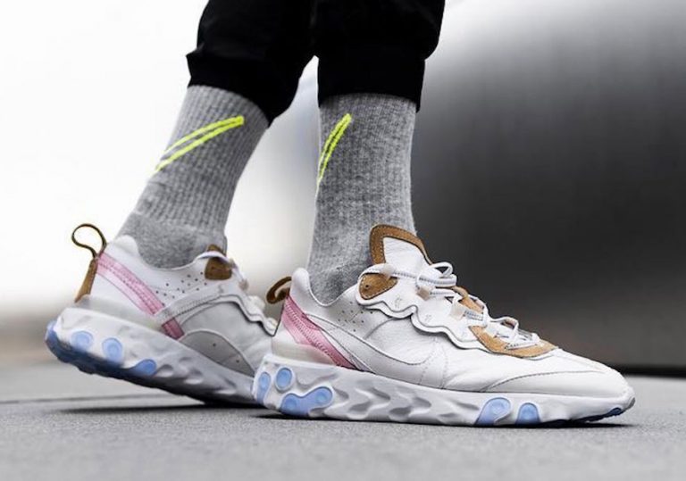 Nike React Element 87 Leather Custom | SneakerFiles