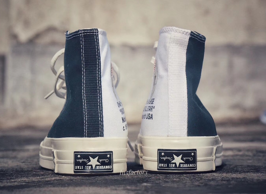 black n white converse