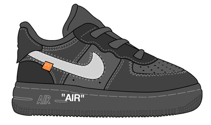 Off-White Nike Air Force 1 Low Kids Sizes | SneakerFiles