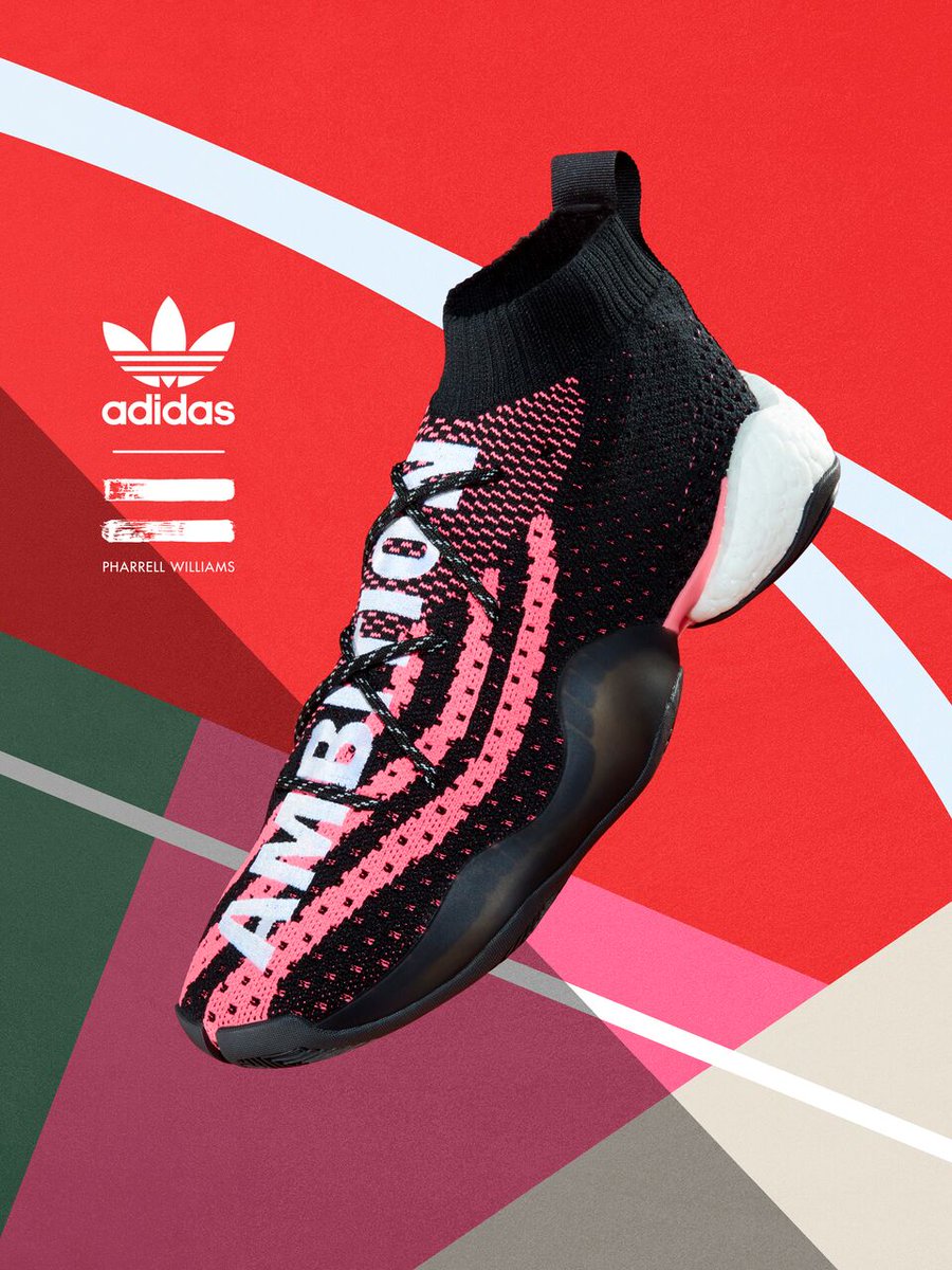 Pharrell adidas Crazy BYW G28182 G28183 | SneakerFiles