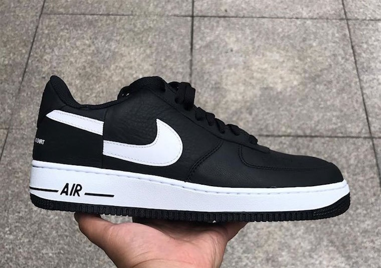 Supreme Comme des Garcons Nike Air Force 1 Low Black 2018 | SneakerFiles