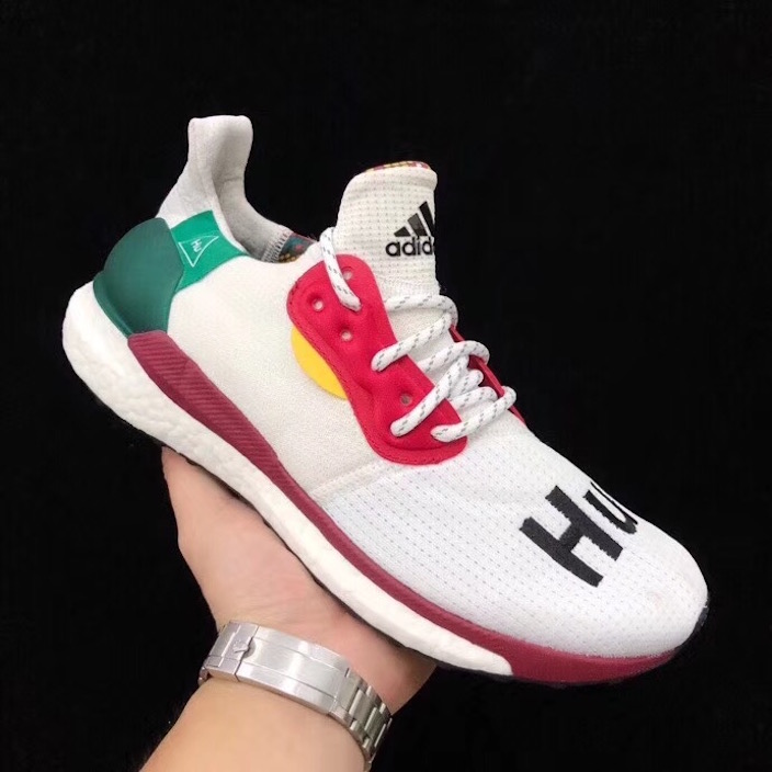 Pharrell adidas Solar Glide Hu ST White BB8044 Release Date | SneakerFiles