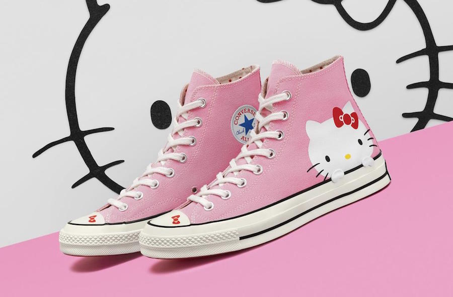 converse pink hello kitty
