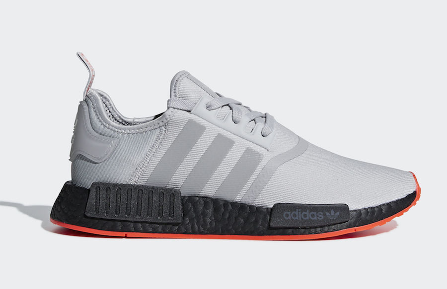nmd grey red