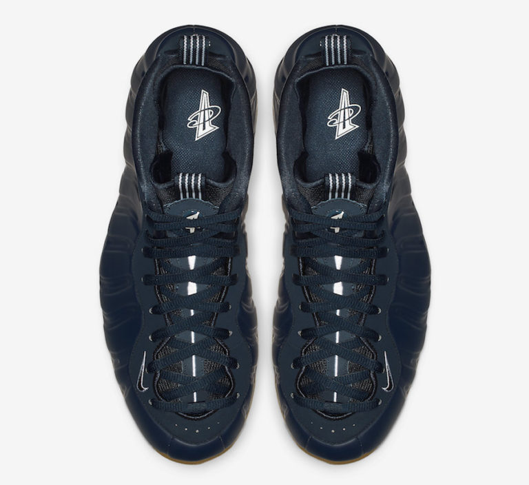 nike foamposite navy