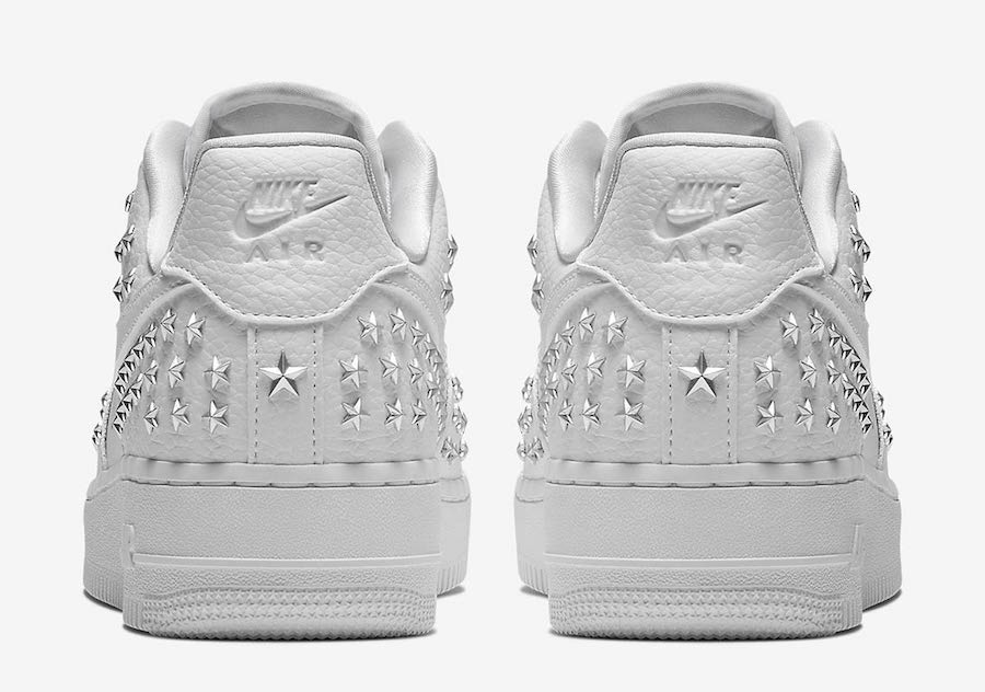 air force ones with silver stars