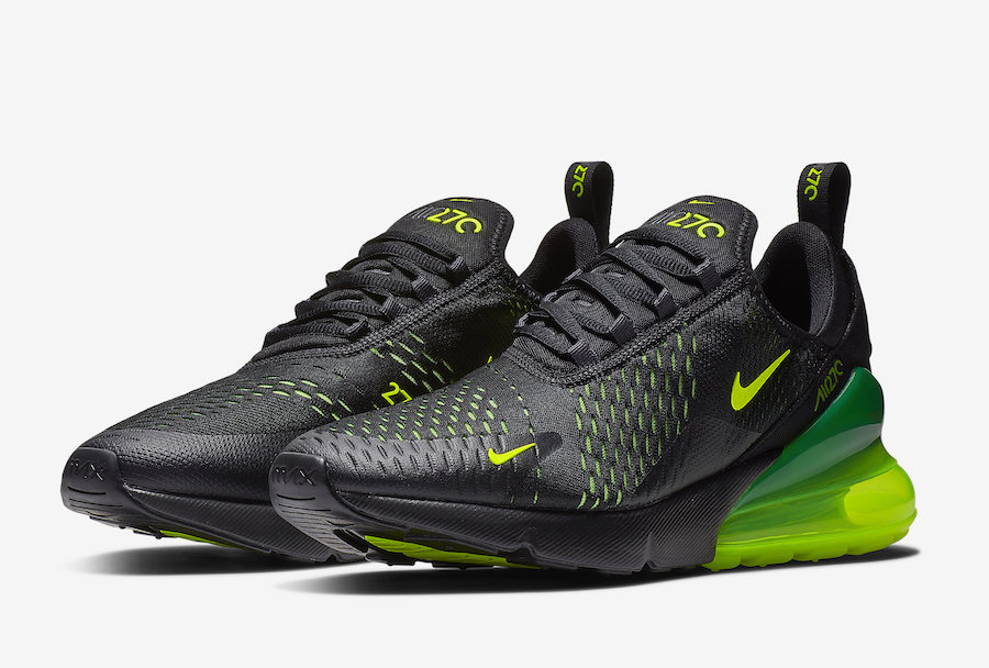Nike Air Max 270 Black Volt AH8050-017 Release Date | SneakerFiles