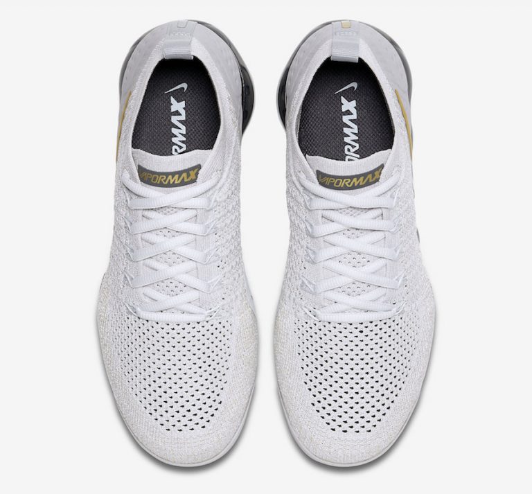 Nike Air VaporMax 2.0 Vast Grey Metallic Gold 942843-010 Release Date ...
