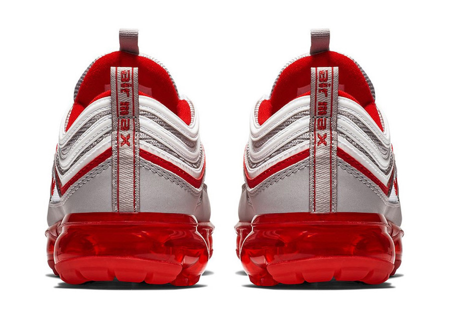 air vapormax 97 red and white