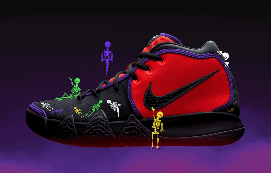 kyrie day of the dead shoes
