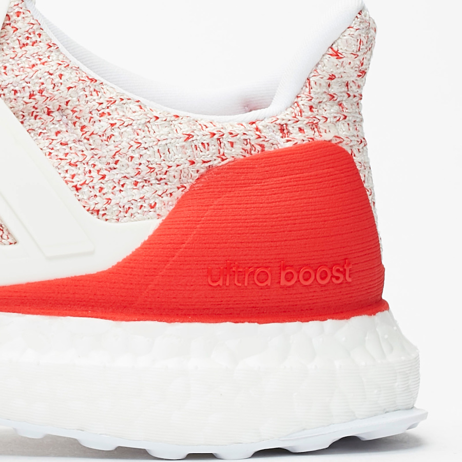 adidas ultra boost 4. chalk white active red