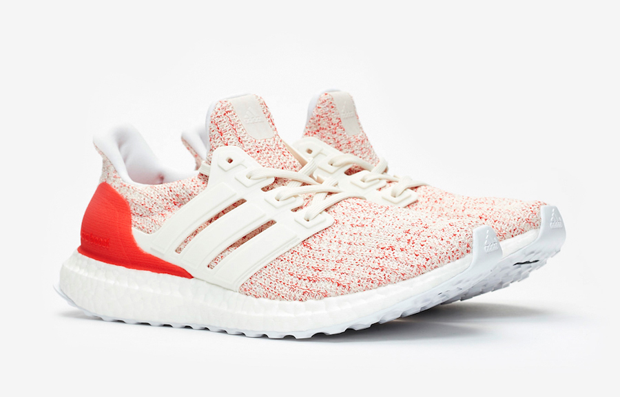 adidas ultra boost white with red