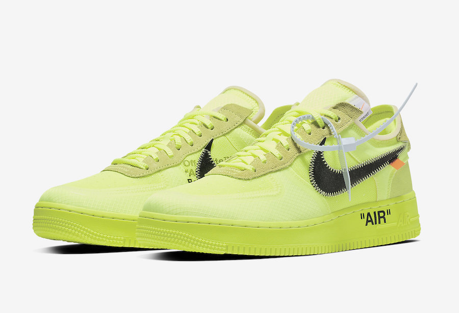 air force one off white neon