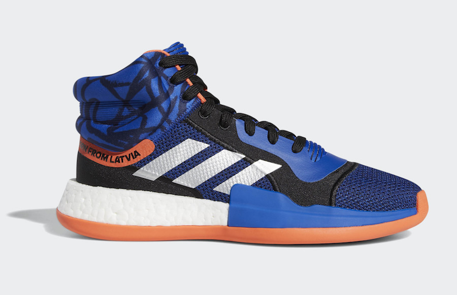 adidas marquee boost low blue