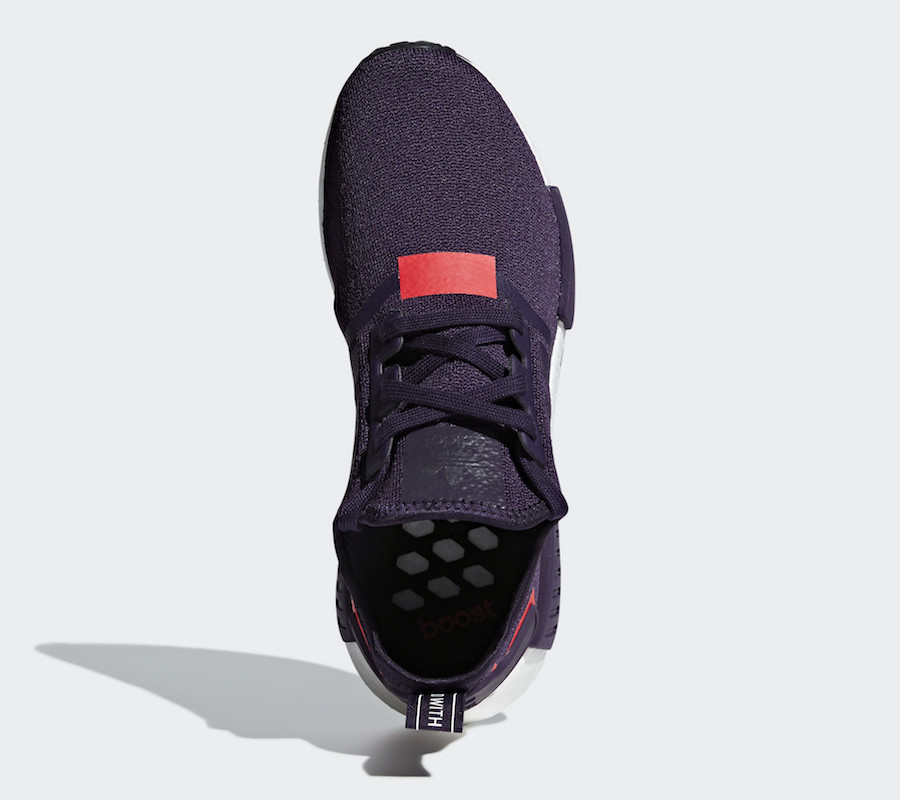 adidas nmd r1 legend purple shock red
