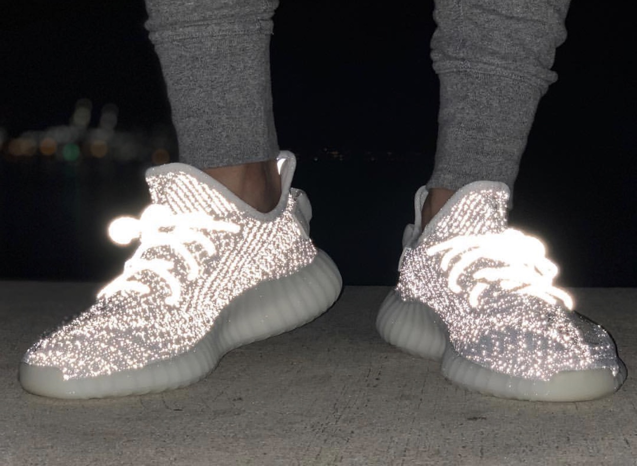 difference between reflective and non reflective yeezys