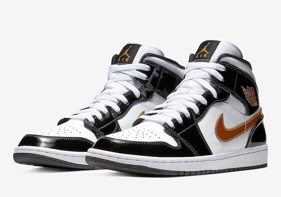 black gold and white 1s