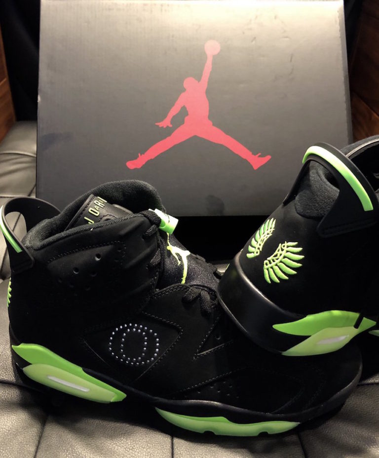 Air Jordan 6 Oregon Ducks | SneakerFiles