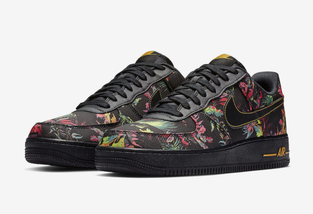 Nike Air Force 1 BV6068-001 Cortez BV6067-001 Floral Release Date ...