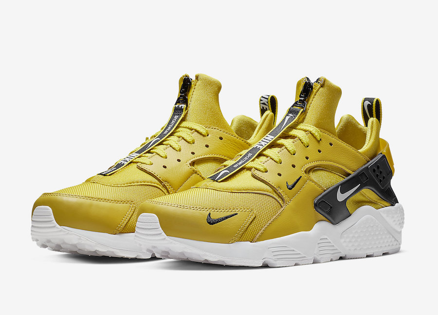 Nike Air Huarache Zip Bright Citron BQ6164-700 Release Date | SneakerFiles