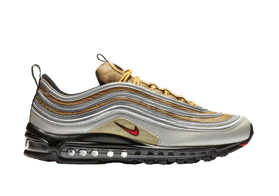 air max 97 gold and silver