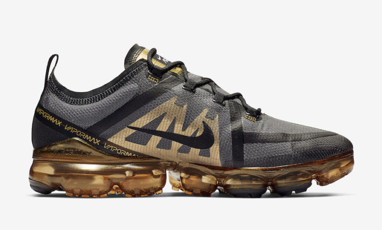 Nike Air VaporMax 2019 Black Metallic Gold AR6631-002 Release Date ...