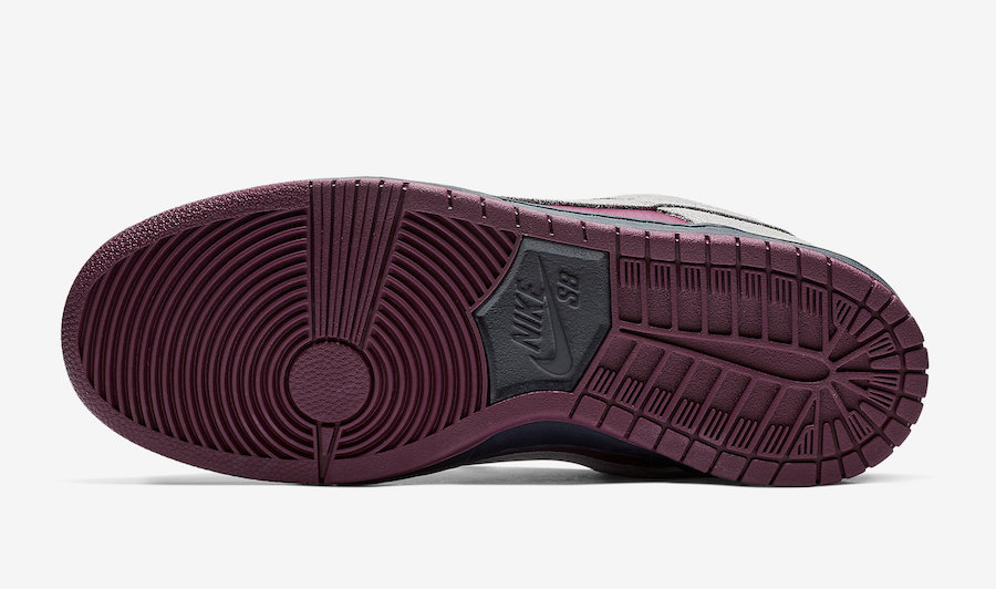 Nike SB Dunk Low Burgundy Grey BQ6817-001 Release Date | SneakerFiles
