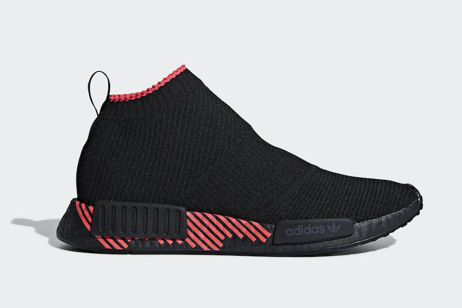 black and red nmd womens