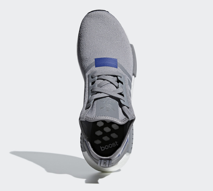 grey and blue nmd