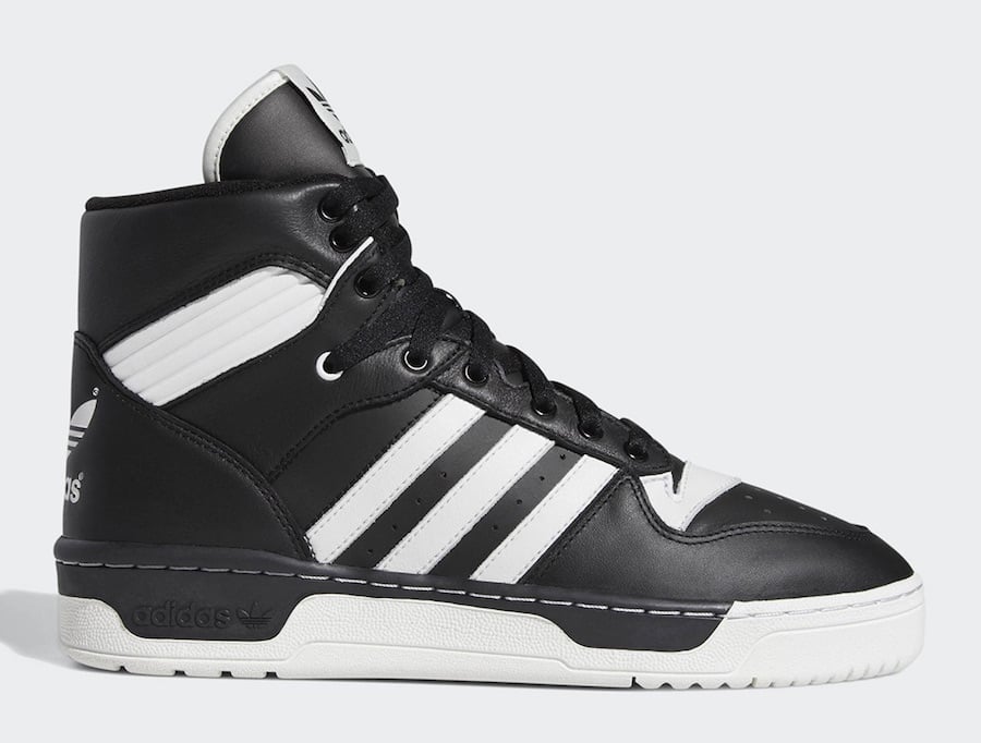 adidas Rivalry Hi Black White BD8021 Release Date