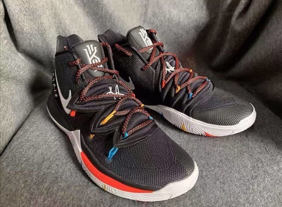 Nike kyrie 5 friends Black Basketball Shoes Snapdeal