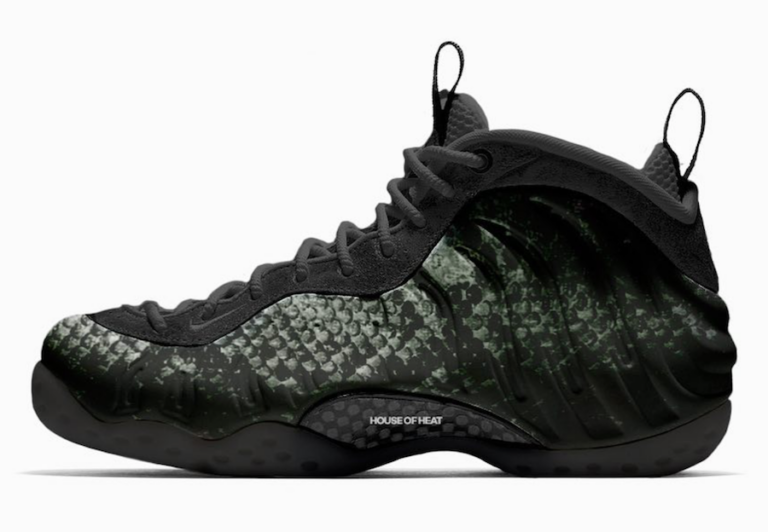 nike air foamposite one snake