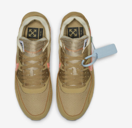 Off-White Nike Air Max 90 Desert Ore Black Release Date | SneakerFiles