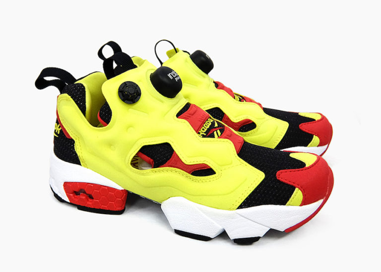 reebok instapump fury boost citron