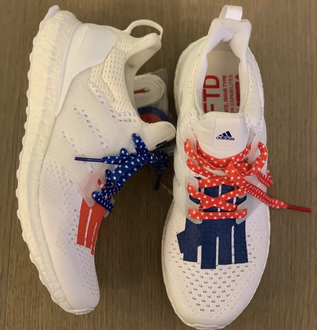 undefeated x adidas ultra boost stars and stripes