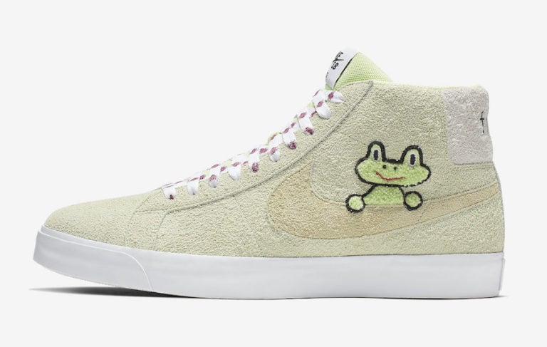 nike sb blazer frog skateboards