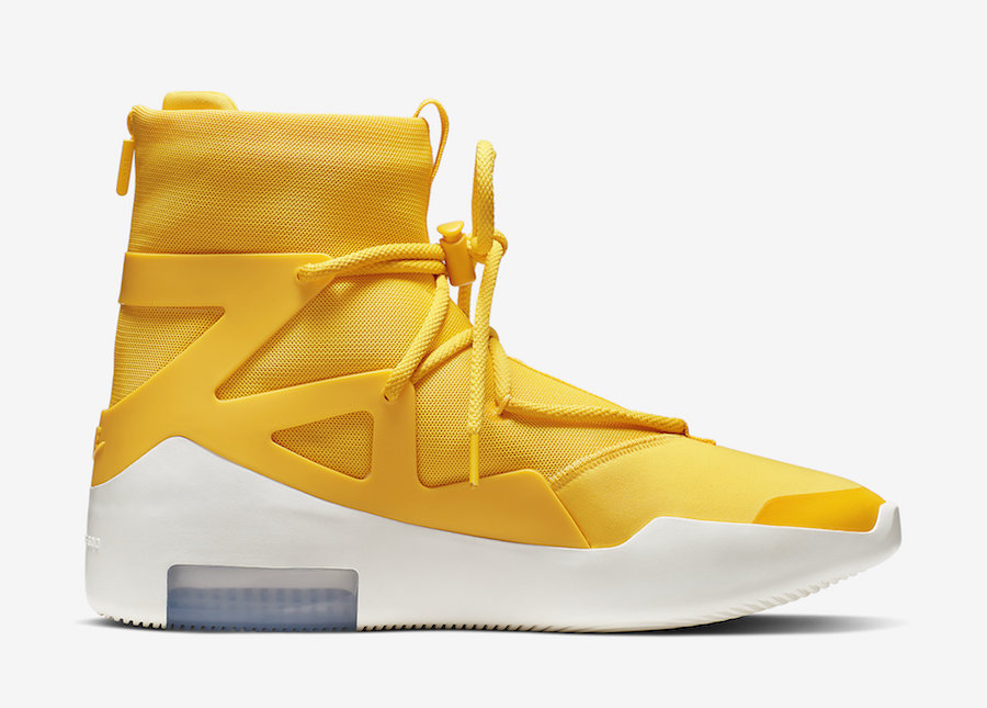 Nike Air Fear of God 1 Yellow AR4237-700 Release Date | SneakerFiles