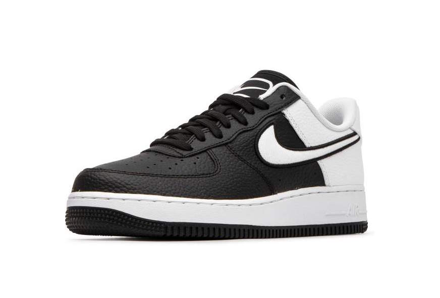 black with white air forces