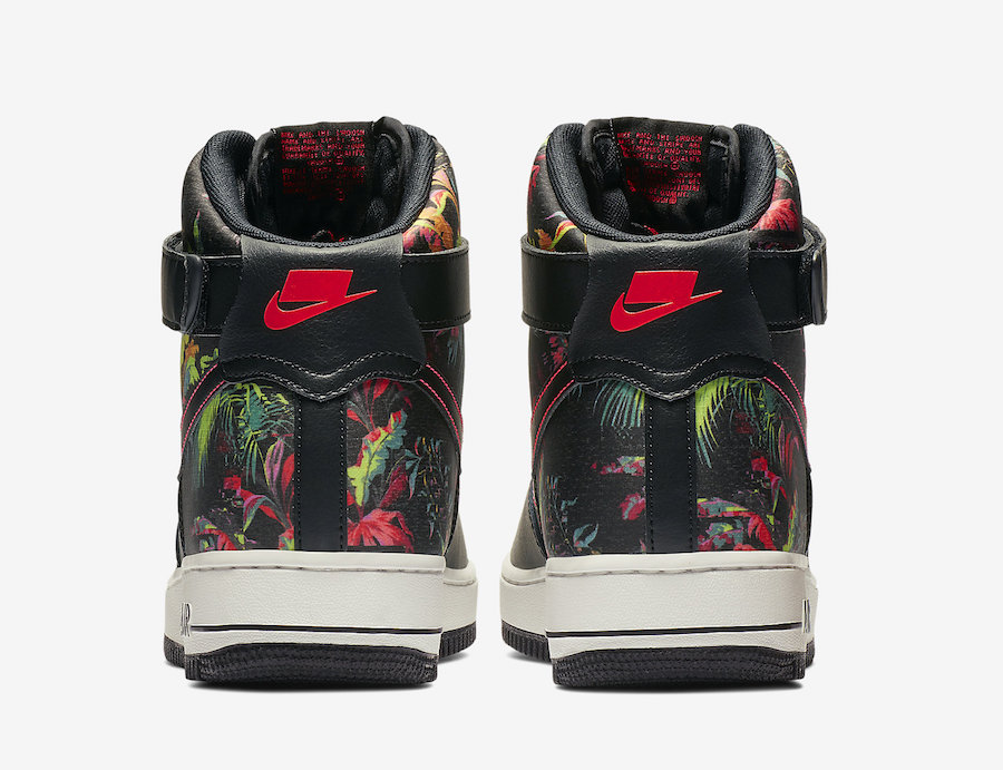 nike floral high tops