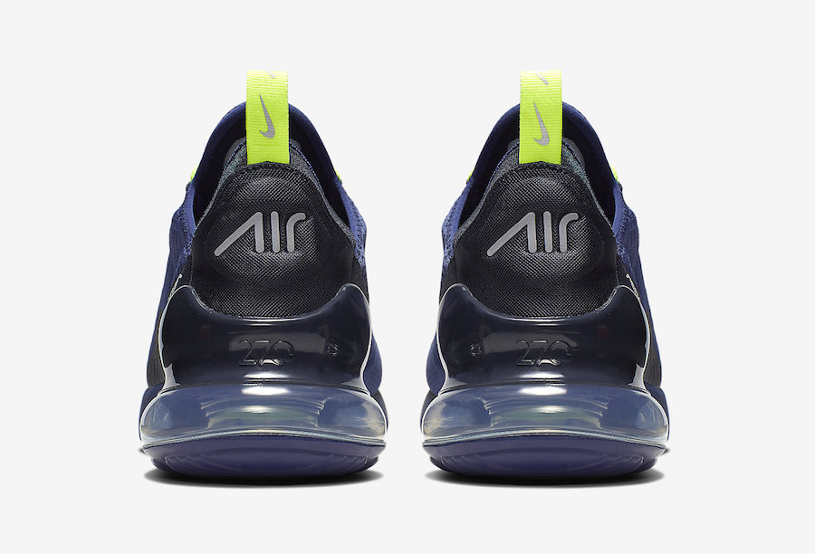 Nike Air Max 270 Blue Void Volt CD7337-400 Release Date | SneakerFiles