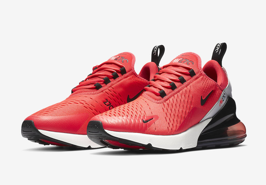 red and black airmax 270