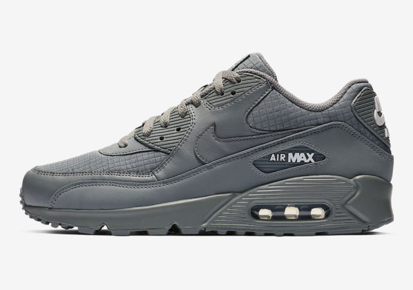 nike air max 90 essential grey white