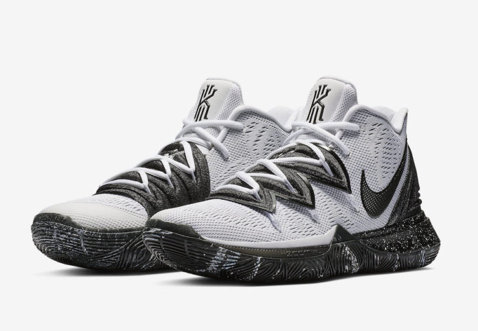 Nike Kyrie 5 Oreo White Black AO2918-100 Release Date | SneakerFiles